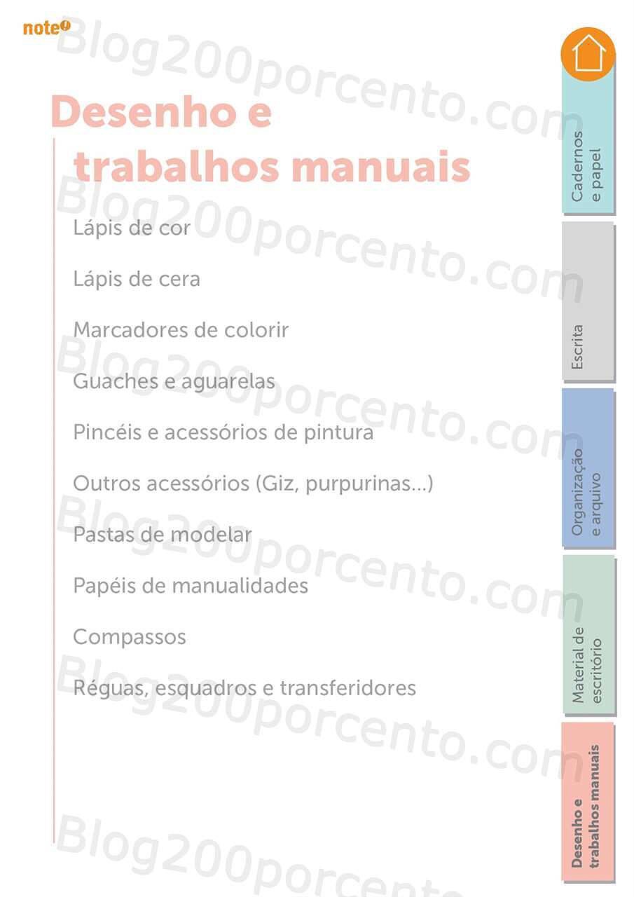 Antevisão Folheto  NOTE Regresso às Aulas - Papelaria 2022-2023