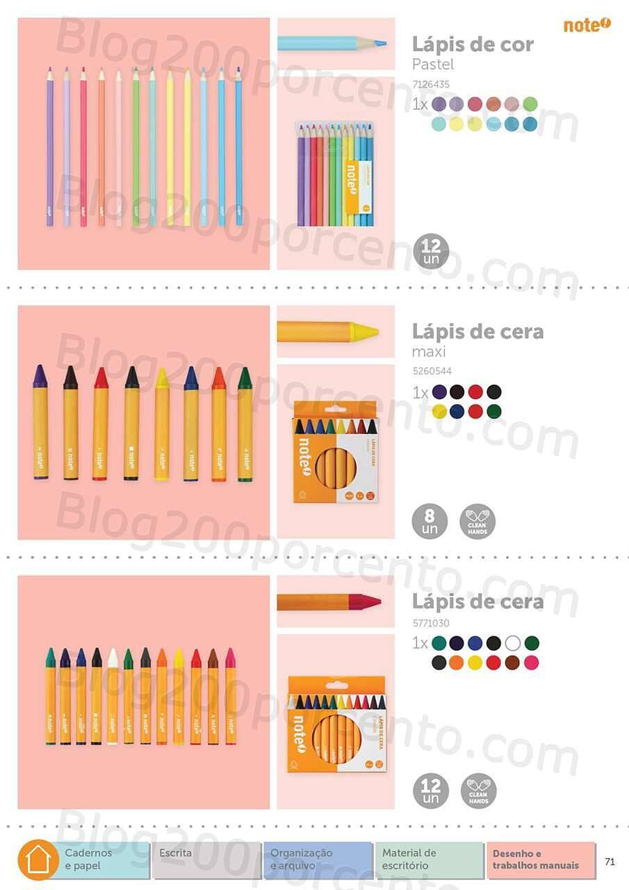 Antevisão Folheto  NOTE Regresso às Aulas - Papelaria 2022-2023