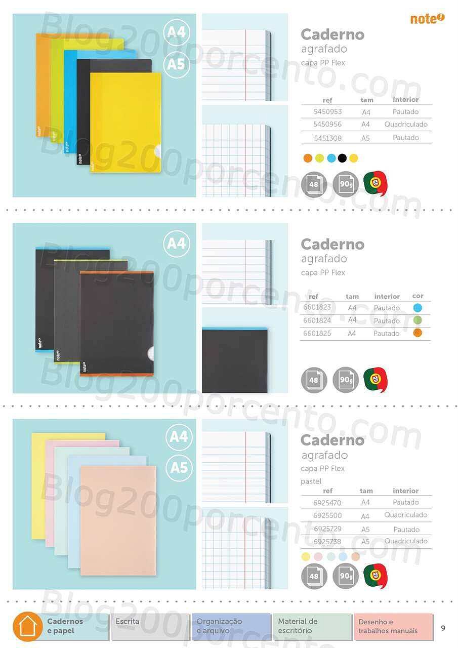 Antevisão Folheto  NOTE Regresso às Aulas - Papelaria 2022-2023