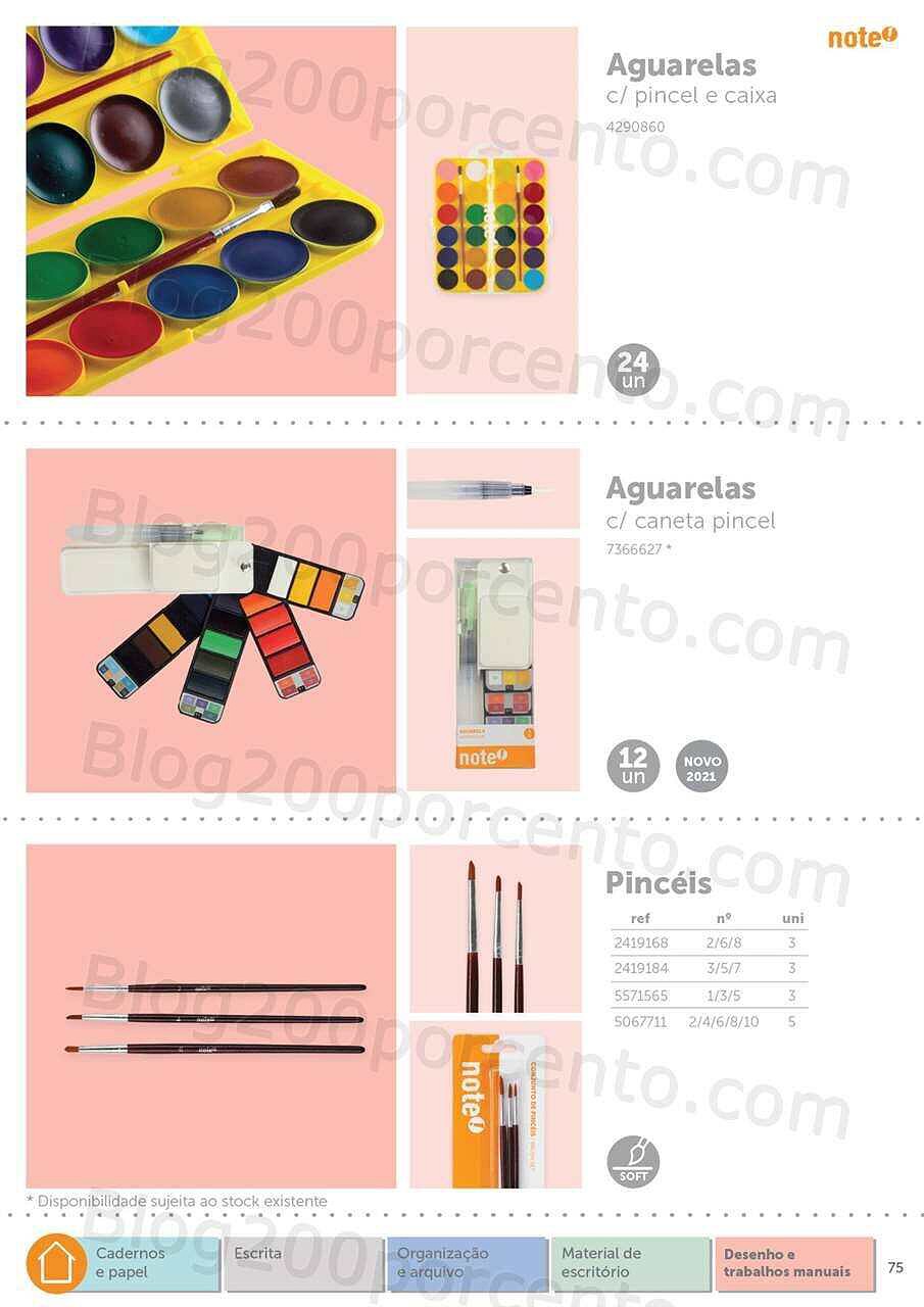 Antevisão Folheto  NOTE Regresso às Aulas - Papelaria 2022-2023