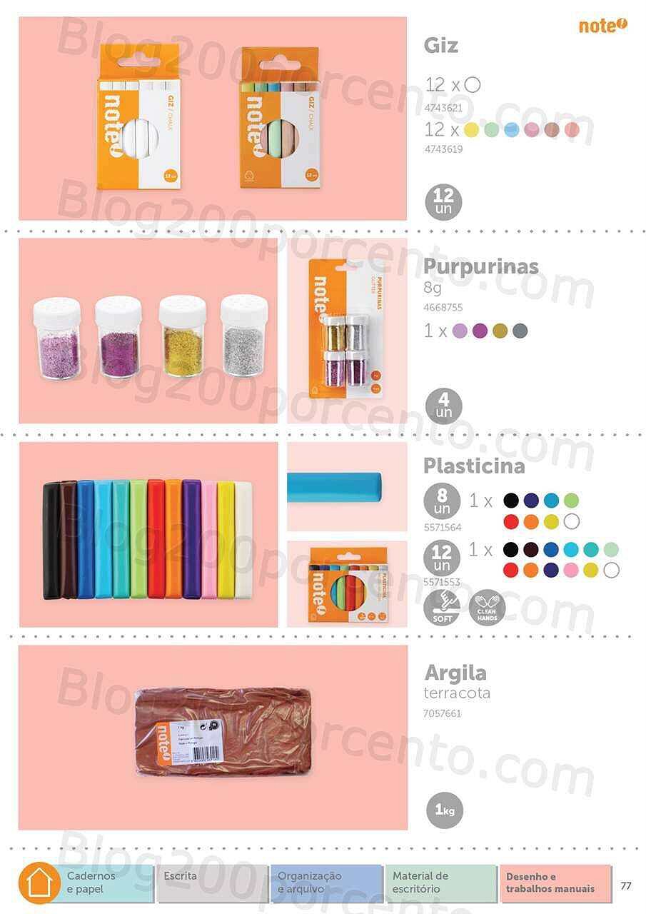 Antevisão Folheto  NOTE Regresso às Aulas - Papelaria 2022-2023