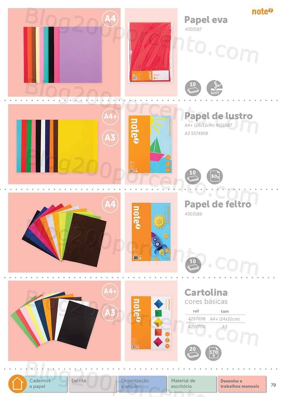 Antevisão Folheto  NOTE Regresso às Aulas - Papelaria 2022-2023