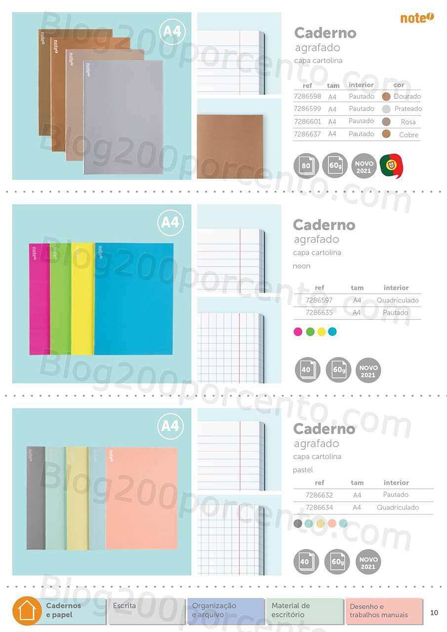 Antevisão Folheto  NOTE Regresso às Aulas - Papelaria 2022-2023