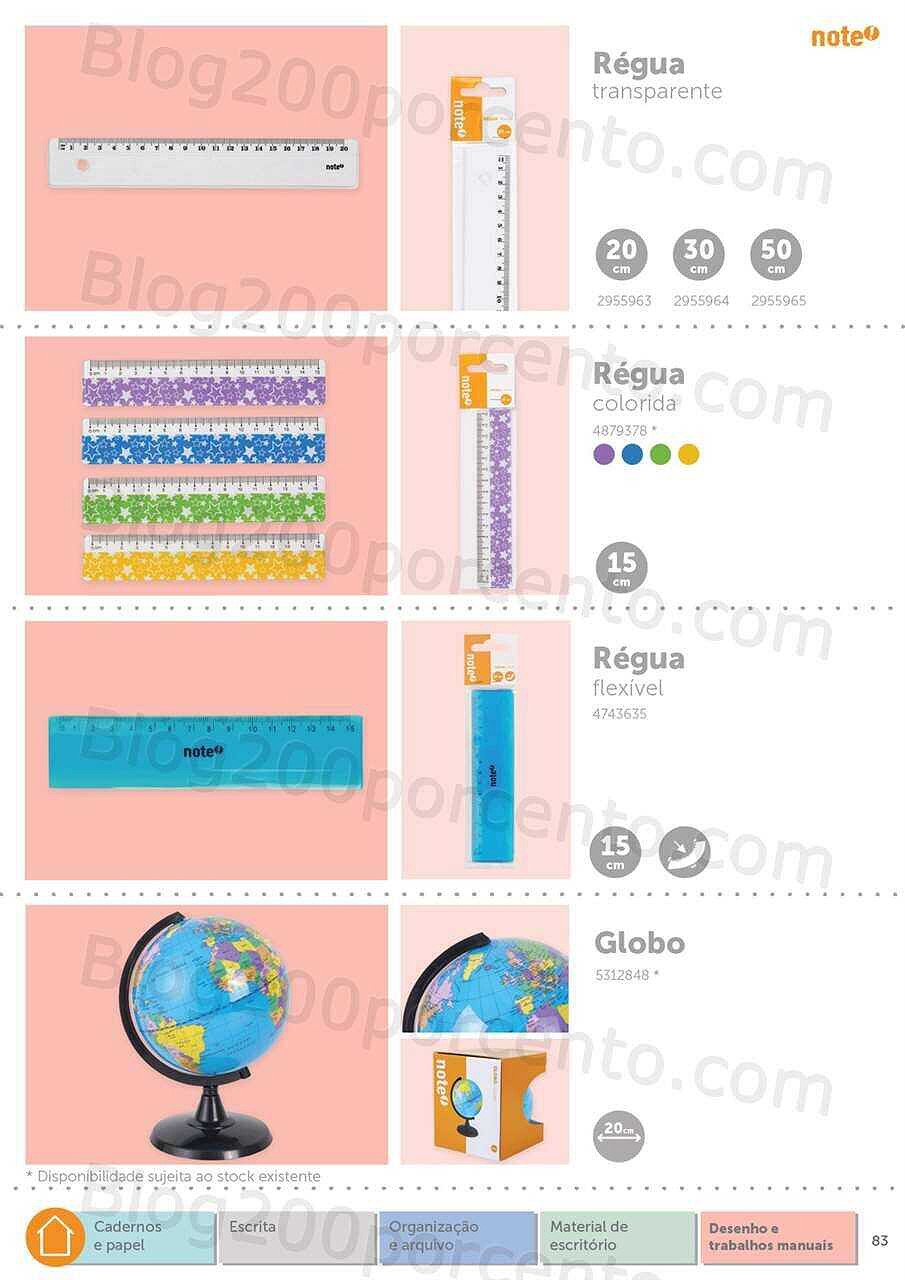 Antevisão Folheto  NOTE Regresso às Aulas - Papelaria 2022-2023