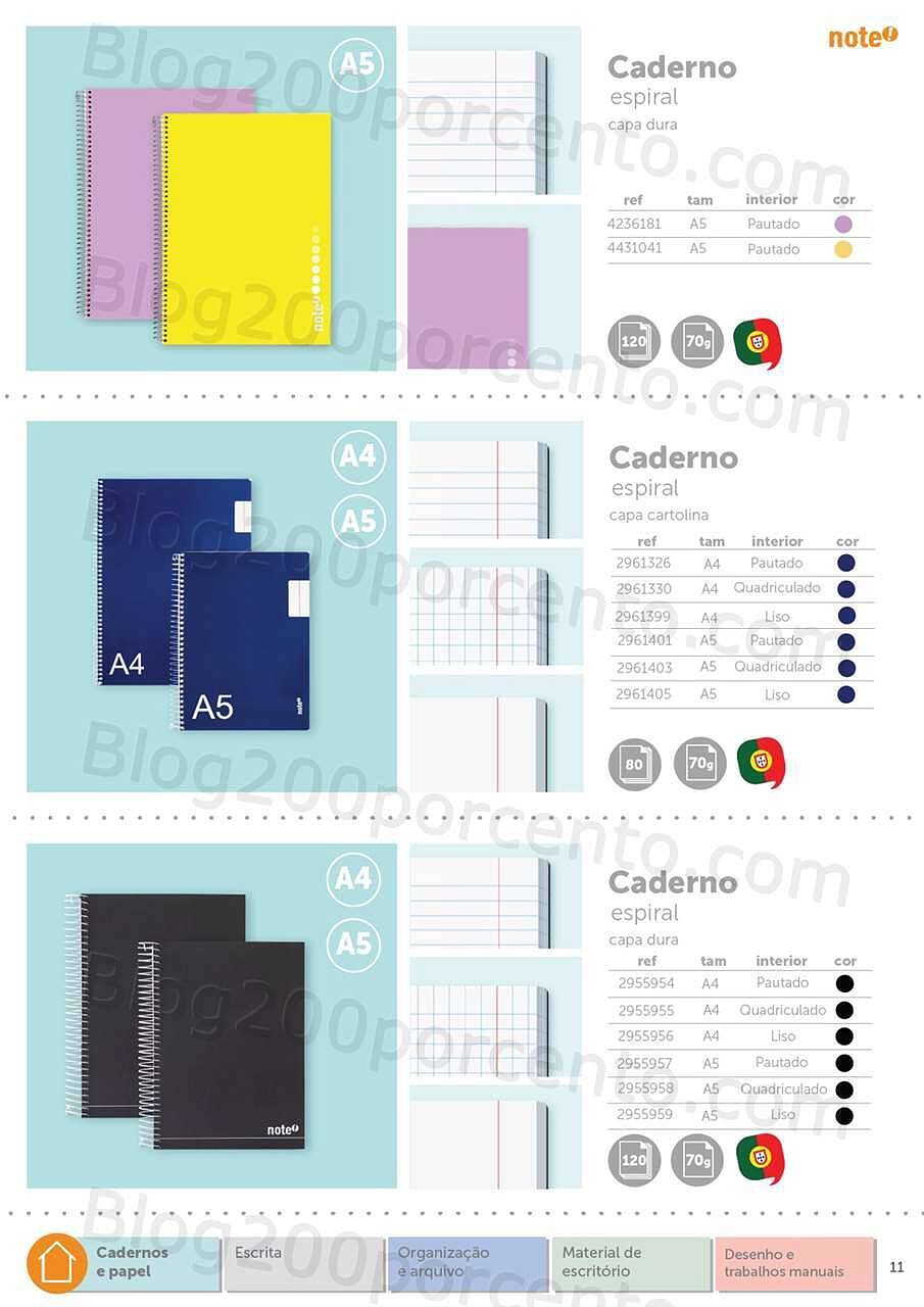 Antevisão Folheto  NOTE Regresso às Aulas - Papelaria 2022-2023