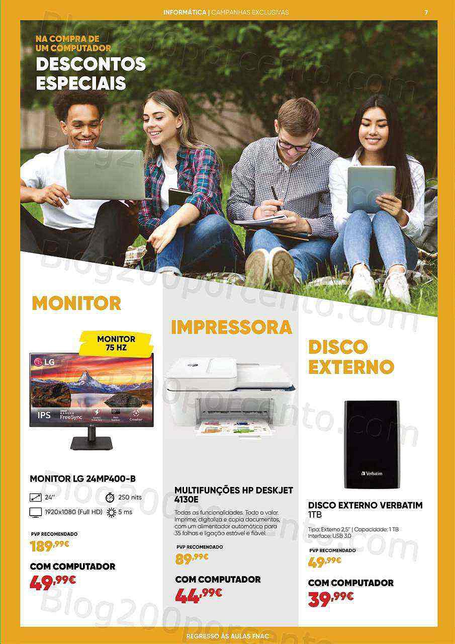 Antevisão Folheto FNAC Regresso às Aulas Promoções de 24 agosto a 29 setembro