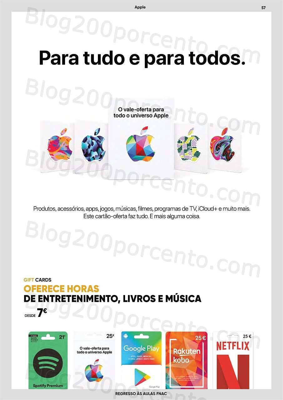 Antevisão Folheto FNAC Regresso às Aulas Promoções de 24 agosto a 29 setembro