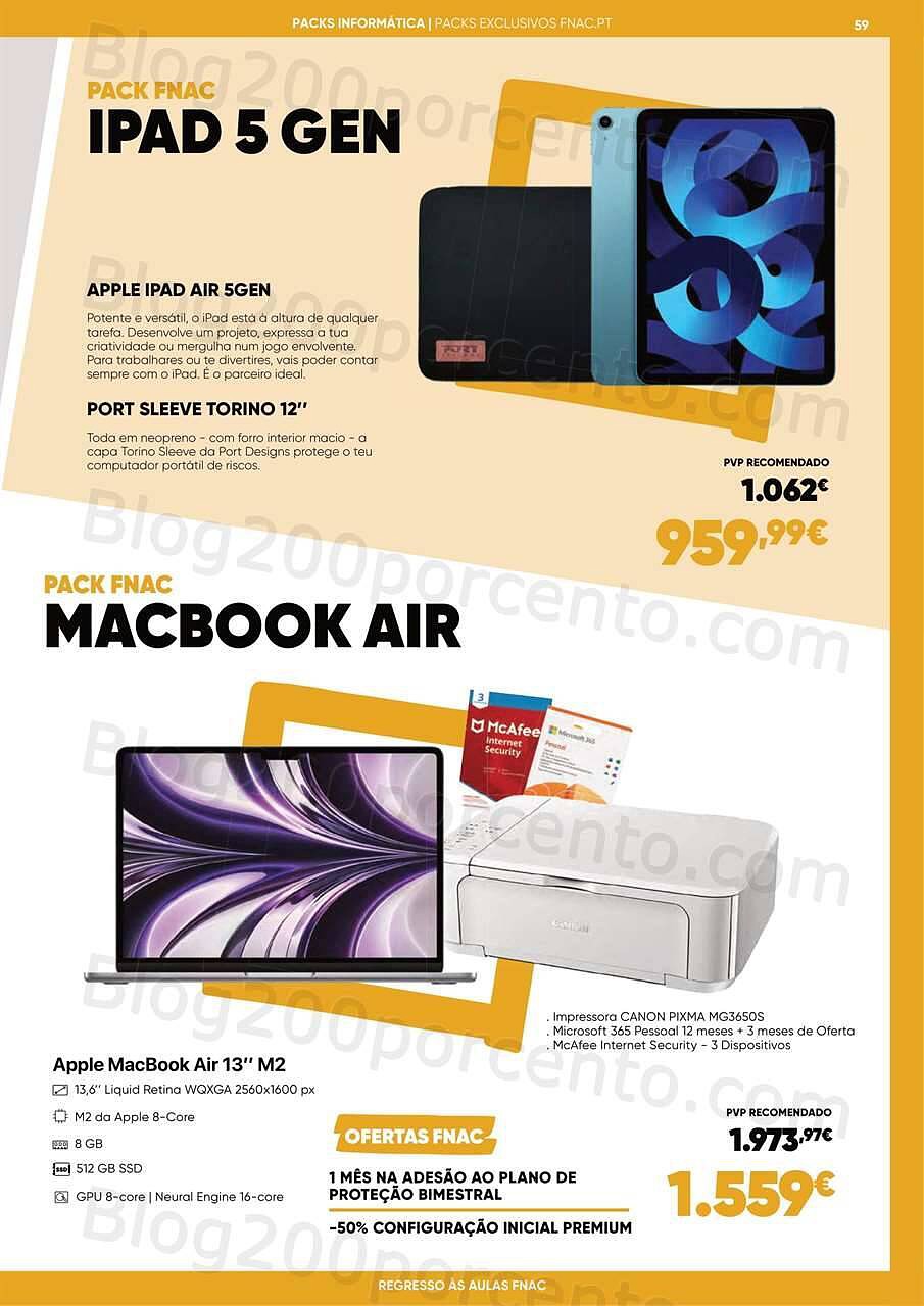 Antevisão Folheto FNAC Regresso às Aulas Promoções de 24 agosto a 29 setembro