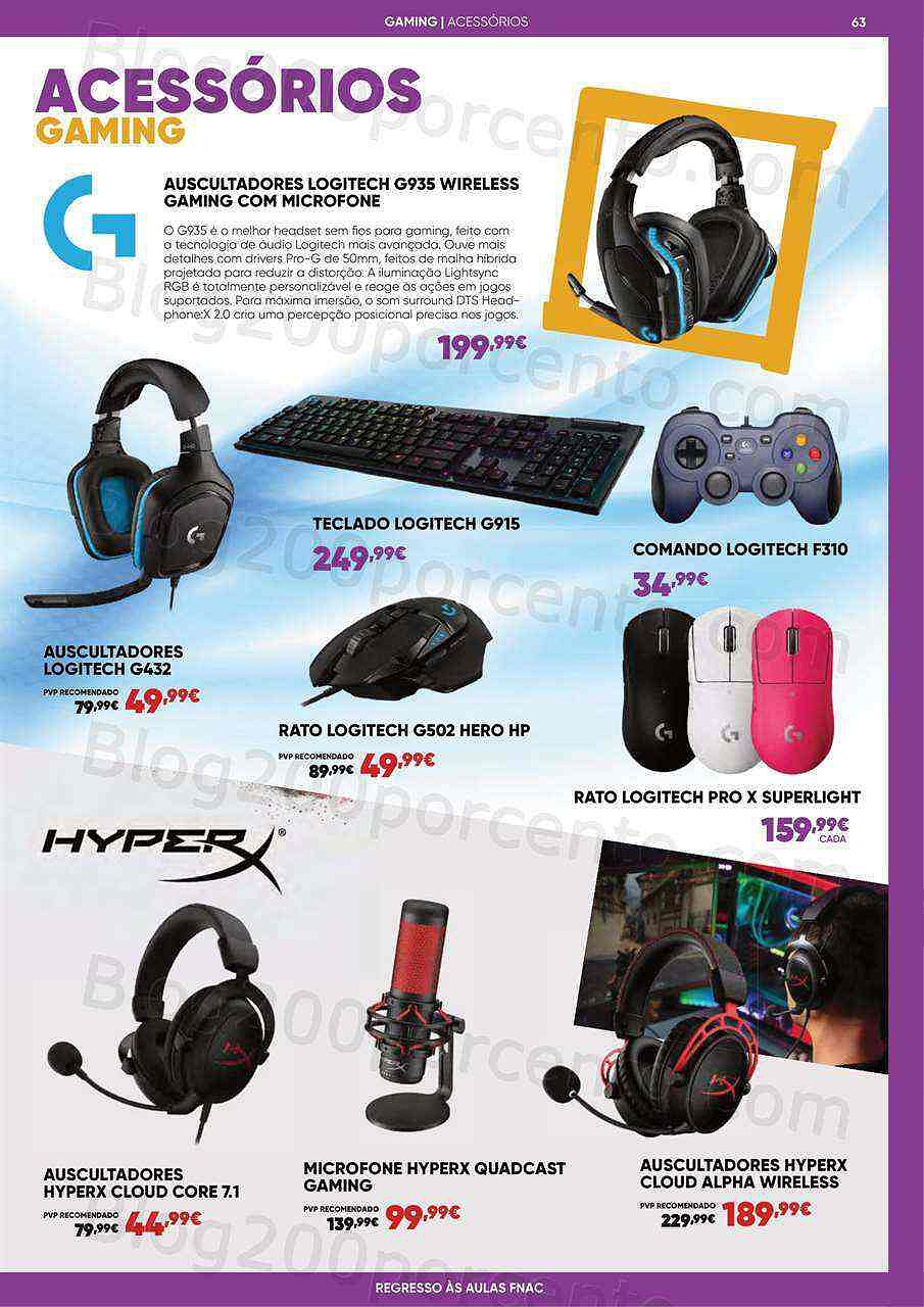 Antevisão Folheto FNAC Regresso às Aulas Promoções de 24 agosto a 29 setembro