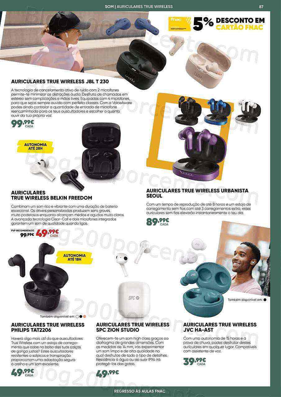 Antevisão Folheto FNAC Regresso às Aulas Promoções de 24 agosto a 29 setembro