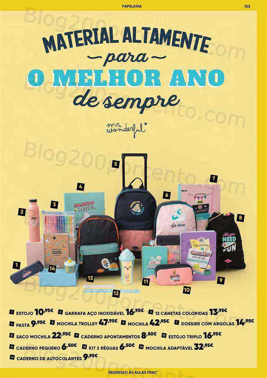 Antevisão Folheto FNAC Regresso às Aulas Promoções de 24 agosto a 29 setembro