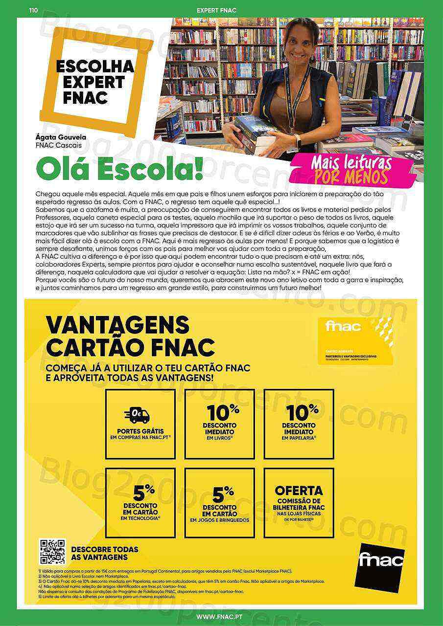 Antevisão Folheto FNAC Regresso às Aulas Promoções de 24 agosto a 29 setembro