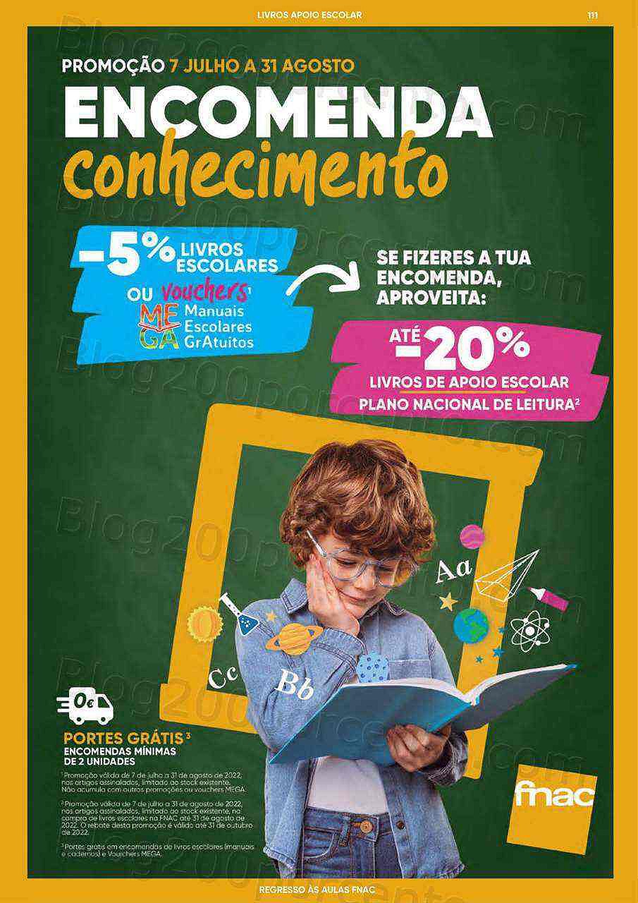 Antevisão Folheto FNAC Regresso às Aulas Promoções de 24 agosto a 29 setembro