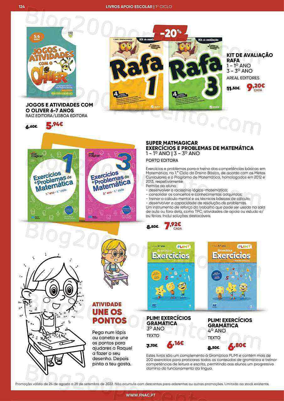 Antevisão Folheto FNAC Regresso às Aulas Promoções de 24 agosto a 29 setembro