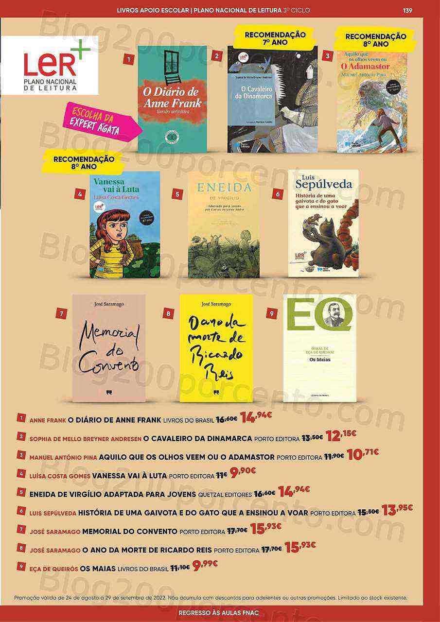 Antevisão Folheto FNAC Regresso às Aulas Promoções de 24 agosto a 29 setembro