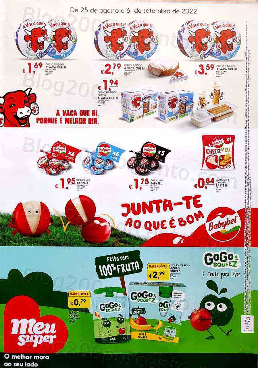 Antevisão Folheto MEU SUPER Extra Promoções de 25 agosto a 6 setembro