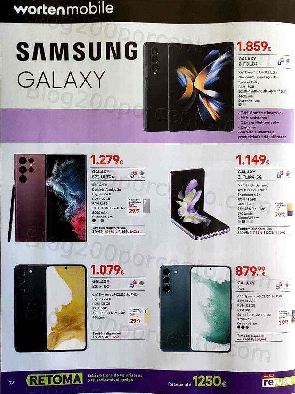 Antevisão Folheto WORTEN Mobile Promoções de 1 setembro a 2 outubro