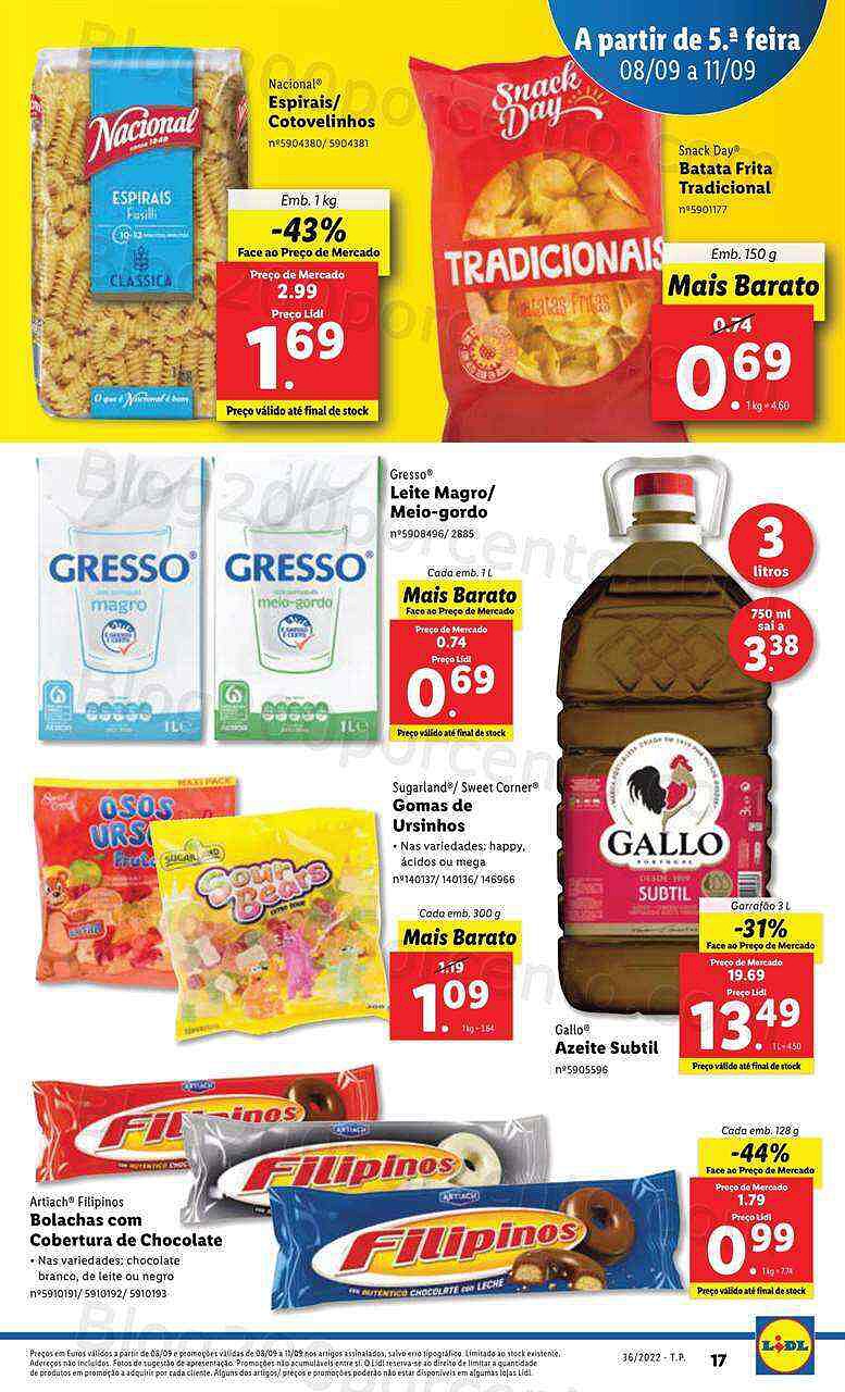 Antevisão Folheto LIDL Promoções de 8 a 11 setembro - quinta a domingo