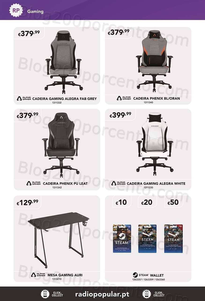 Antevisão Folheto RADIO POPULAR Especial Gaming Promoções de 1 a 25 setembro