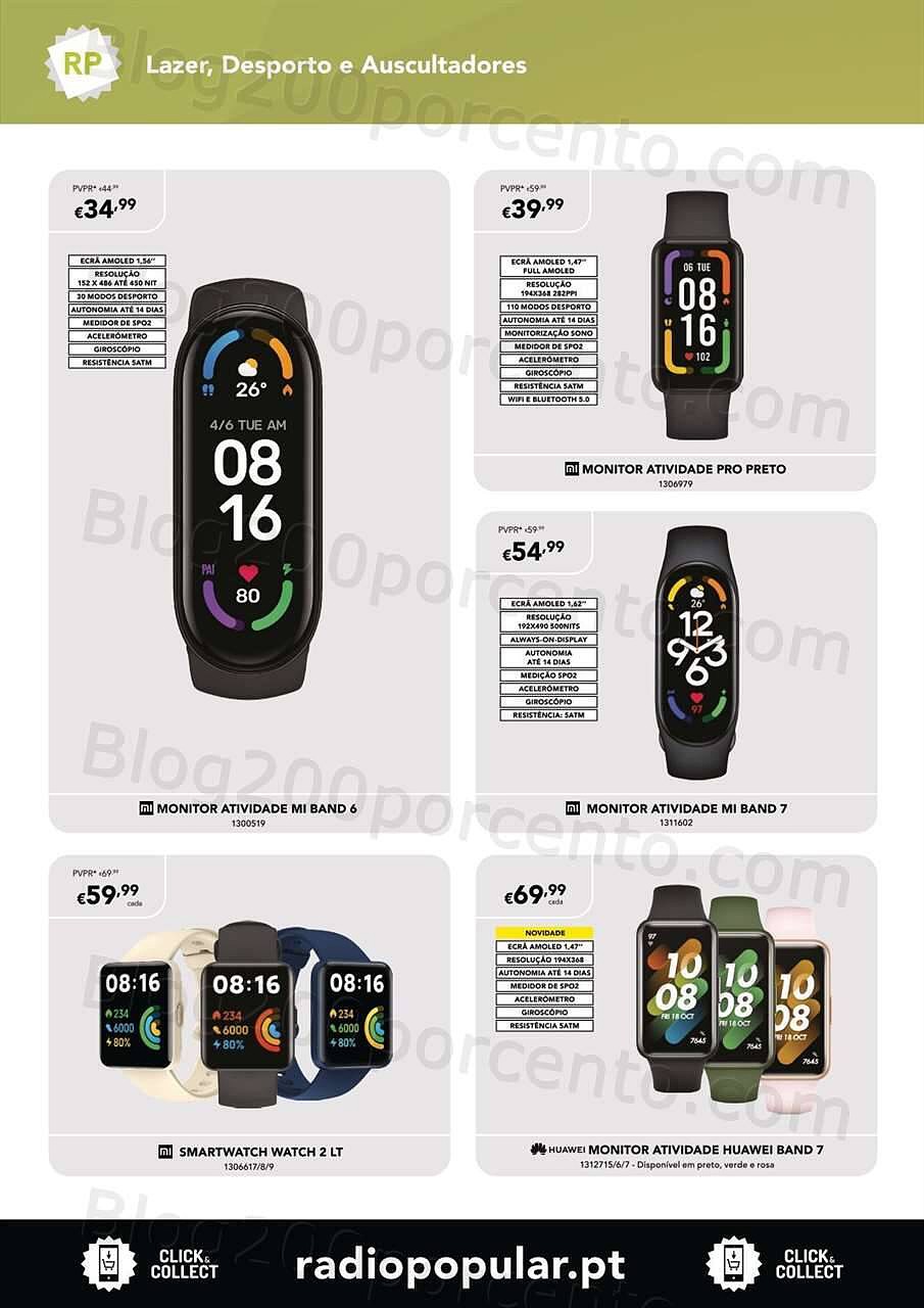 Antevisão Folheto RADIO POPULAR Especial Lazer Regresso às Aulas - 1 a 25 setembro