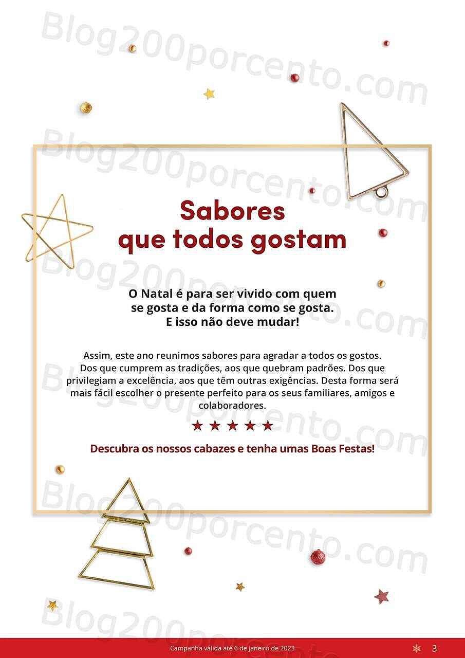 Antevisão Folheto CONTINENTE Cabazes de Natal Promoções de 21 setembro a 6 janeiro