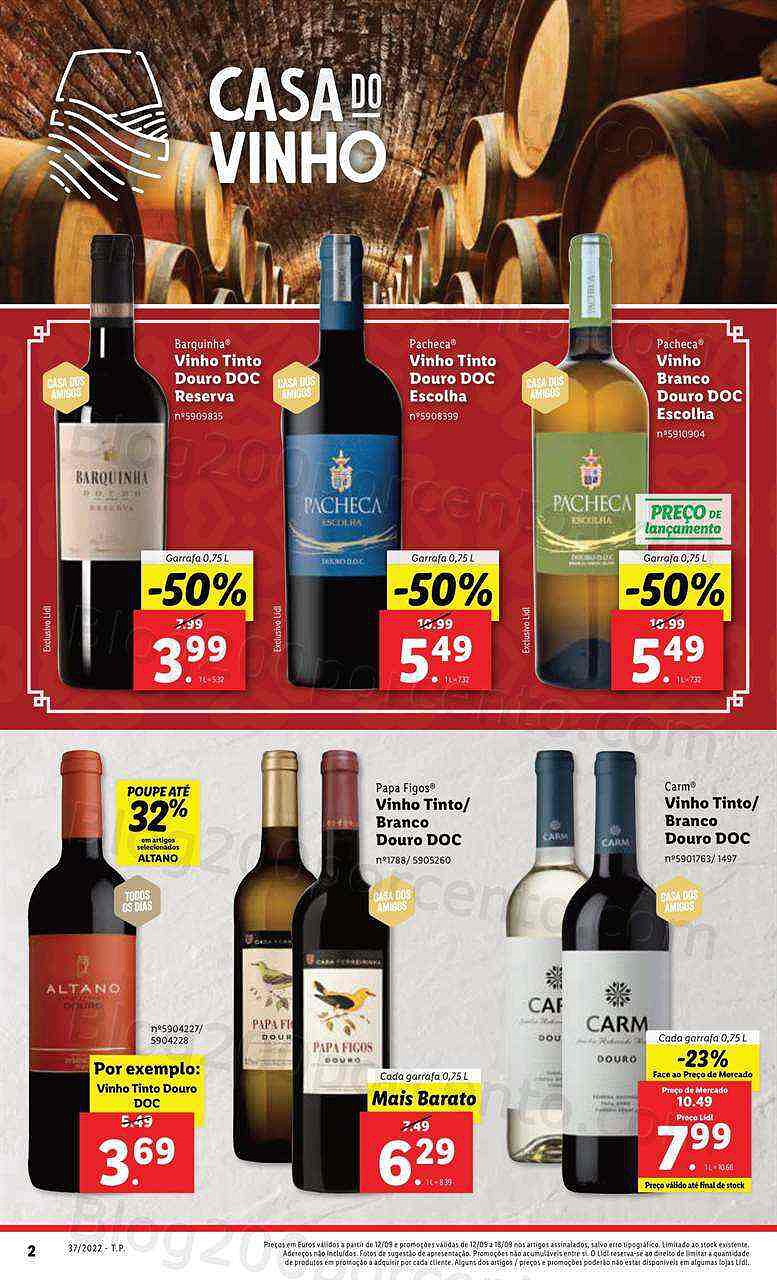 Antevisão Folheto LIDL Sabores da Minha Terra Promoções de 12 a 18 setembro