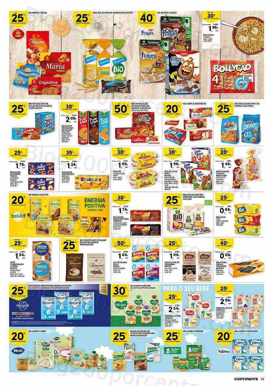 Antevisão Folheto CONTINENTE Especial Marca Própria Promoções de 13 a 19 setembro