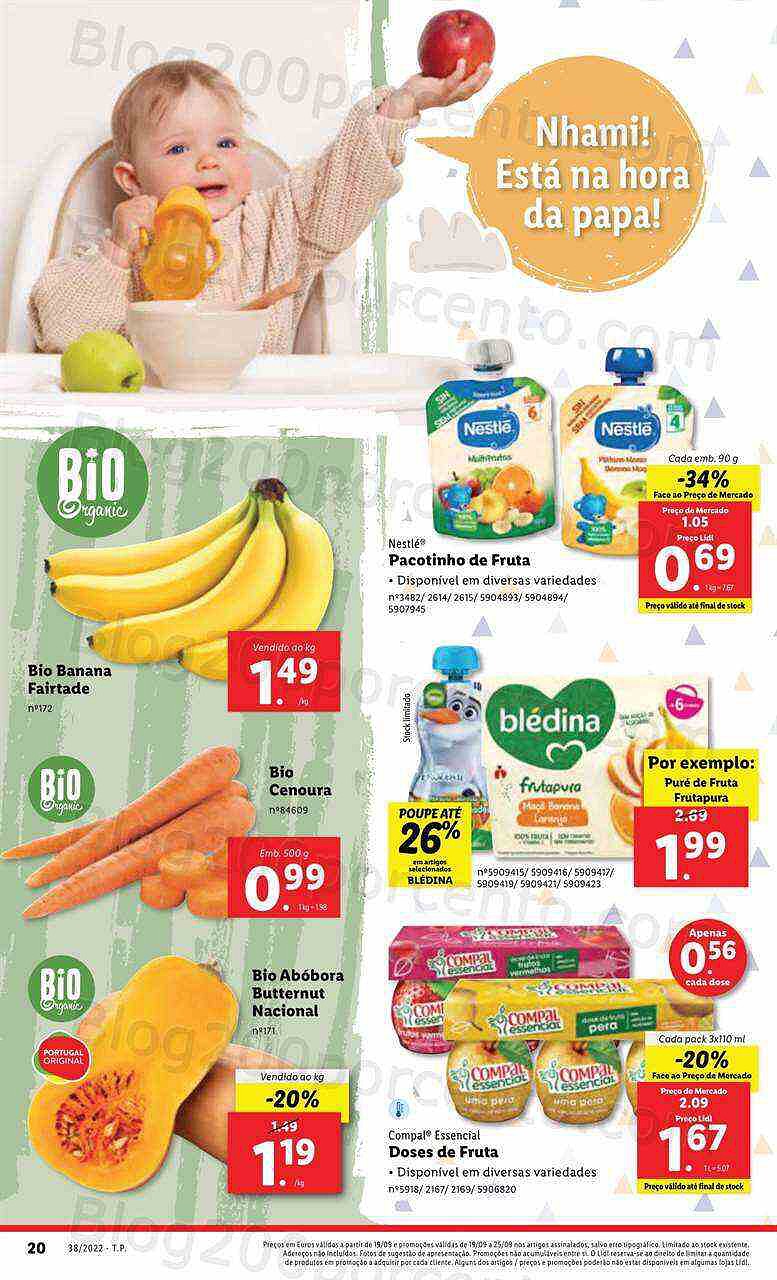 Antevisão Folheto LIDL Feira do Bebé Promoções de 19 a 25 setembro