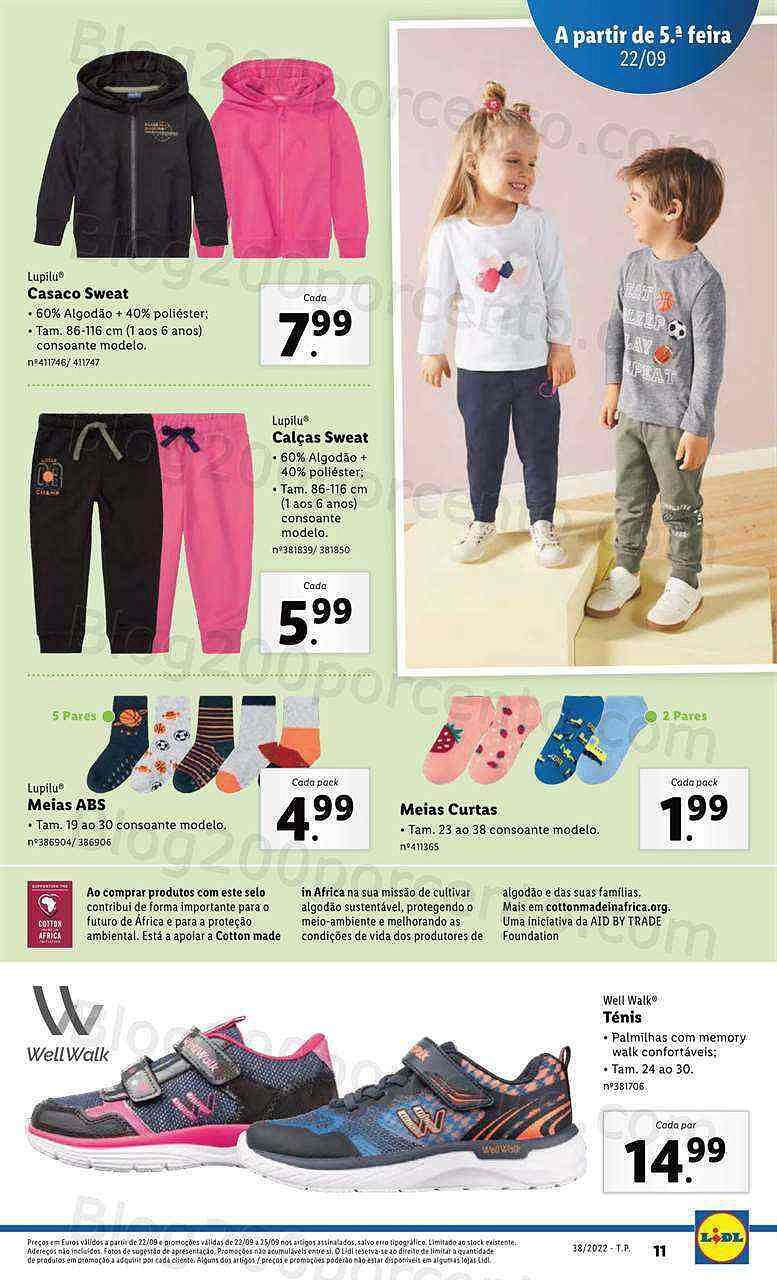 Antevisão Folheto LIDL Feira do Bebé Promoções de 19 a 25 setembro