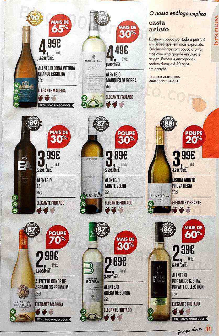 Antevisão Folheto PINGO DOCE Vinhos e Sabores Promoções de 13 setembro a 3 outubro