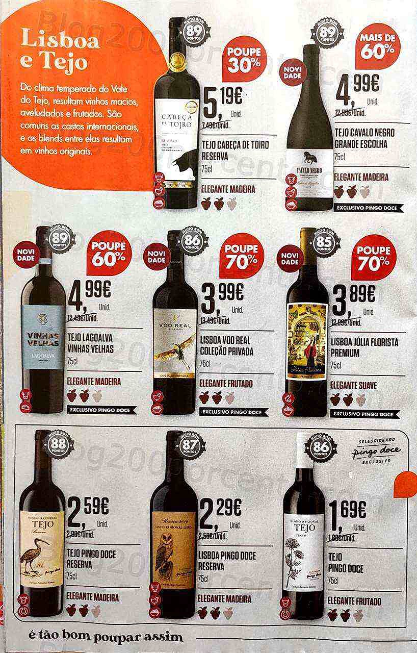 Antevisão Folheto PINGO DOCE Vinhos e Sabores Promoções de 13 setembro a 3 outubro