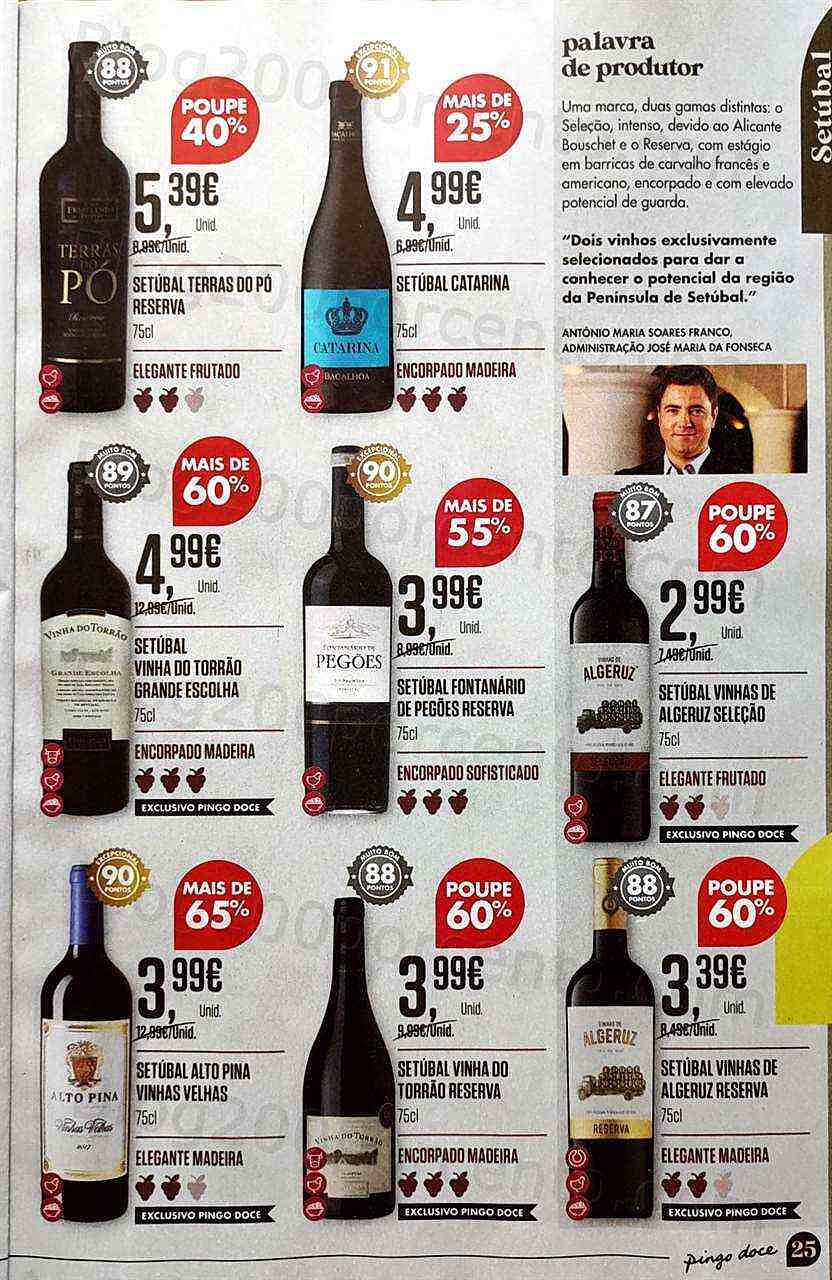 Antevisão Folheto PINGO DOCE Vinhos e Sabores Promoções de 13 setembro a 3 outubro