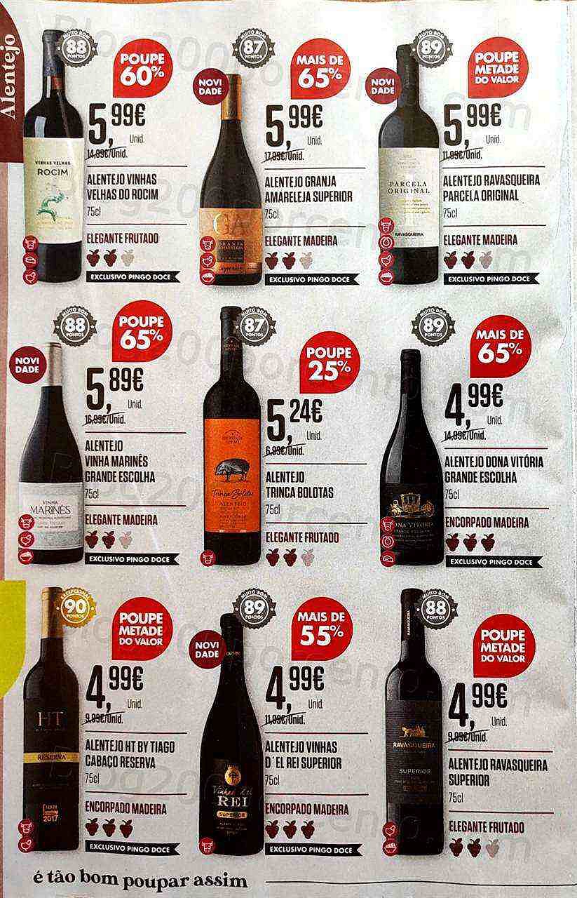 Antevisão Folheto PINGO DOCE Vinhos e Sabores Promoções de 13 setembro a 3 outubro