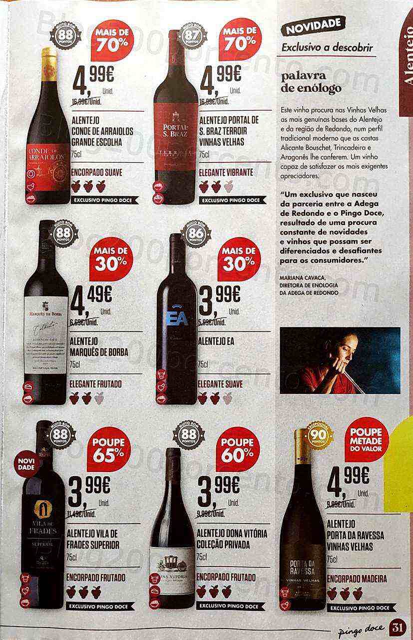 Antevisão Folheto PINGO DOCE Vinhos e Sabores Promoções de 13 setembro a 3 outubro