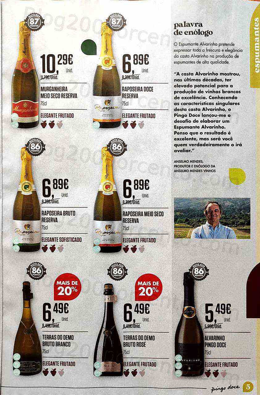 Antevisão Folheto PINGO DOCE Vinhos e Sabores Promoções de 13 setembro a 3 outubro