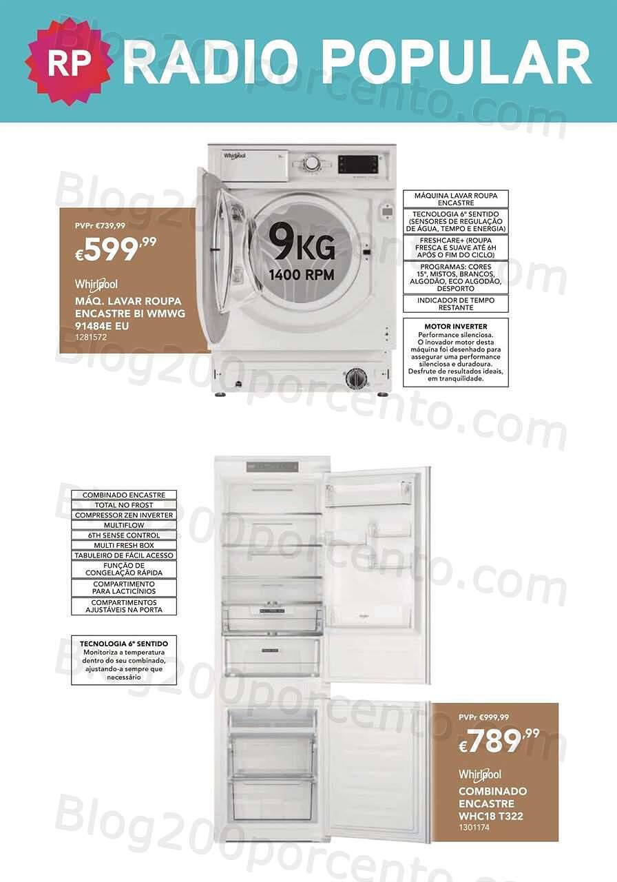Antevisão Folheto RADIO POPULAR Especial Encastre Promoções de 4 a 21 outubro