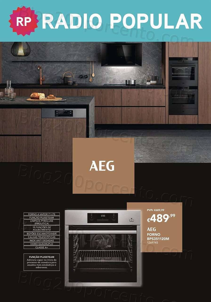 Antevisão Folheto RADIO POPULAR Especial Encastre Promoções de 4 a 21 outubro