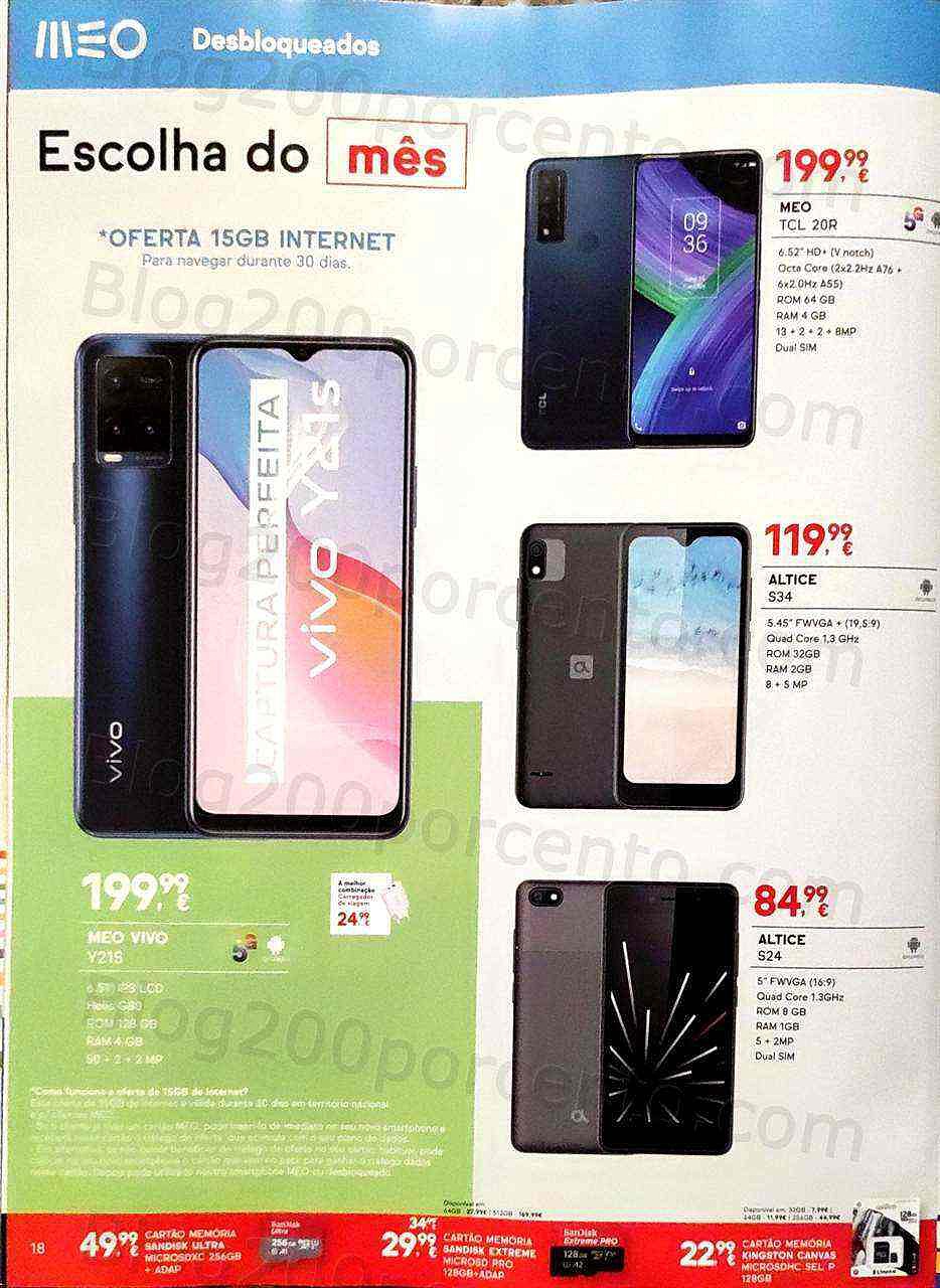 Antevisão Folheto WORTEN Mobile Promoções de 3 a 31 outubro