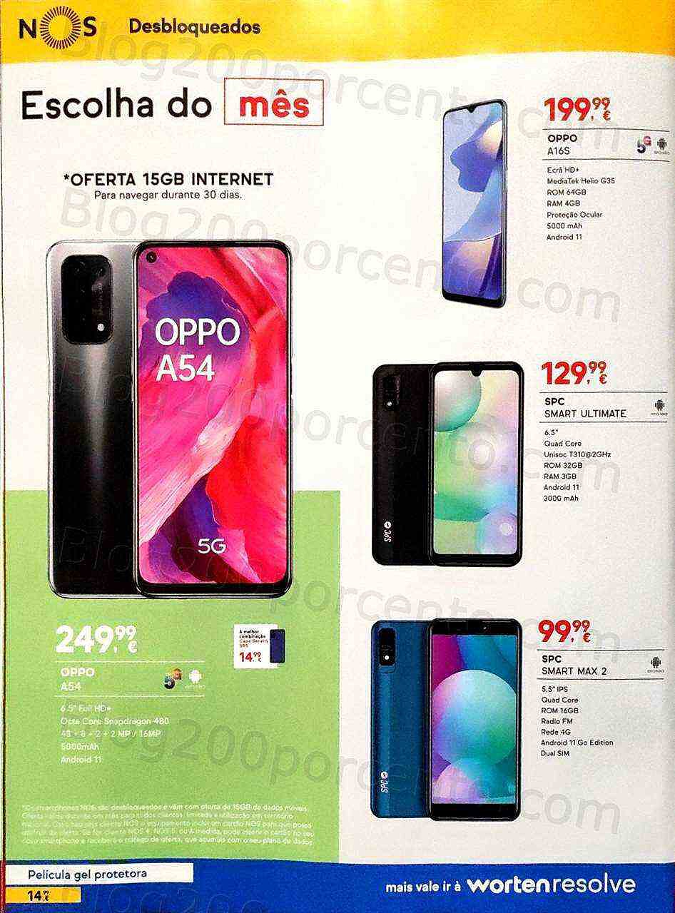 Antevisão Folheto WORTEN Mobile Promoções de 3 a 31 outubro