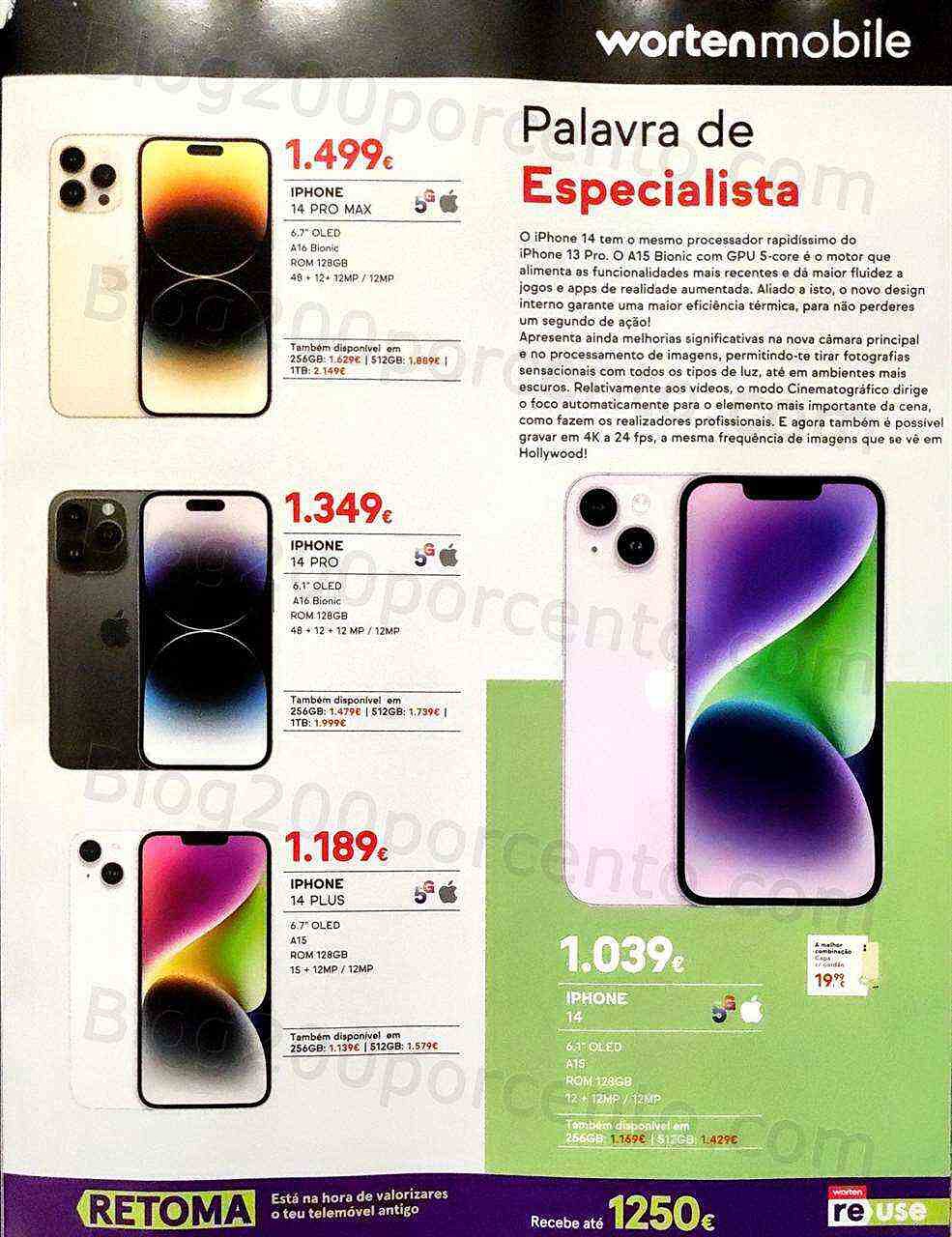 Antevisão Folheto WORTEN Mobile Promoções de 3 a 31 outubro