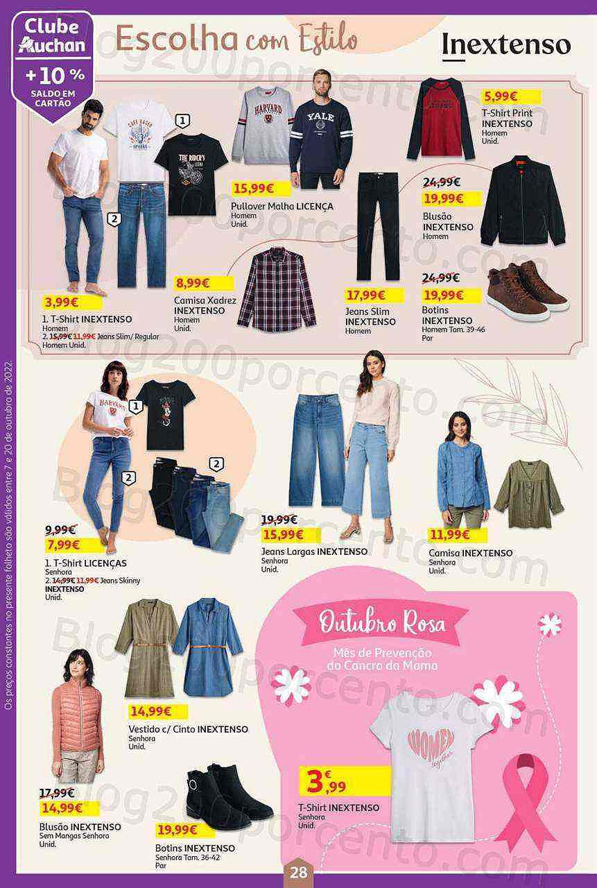 Antevisão Folheto AUCHAN Promoções de 7 a 20 outubro
