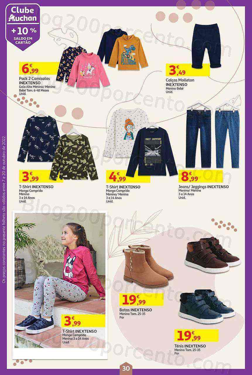 Antevisão Folheto AUCHAN Promoções de 7 a 20 outubro