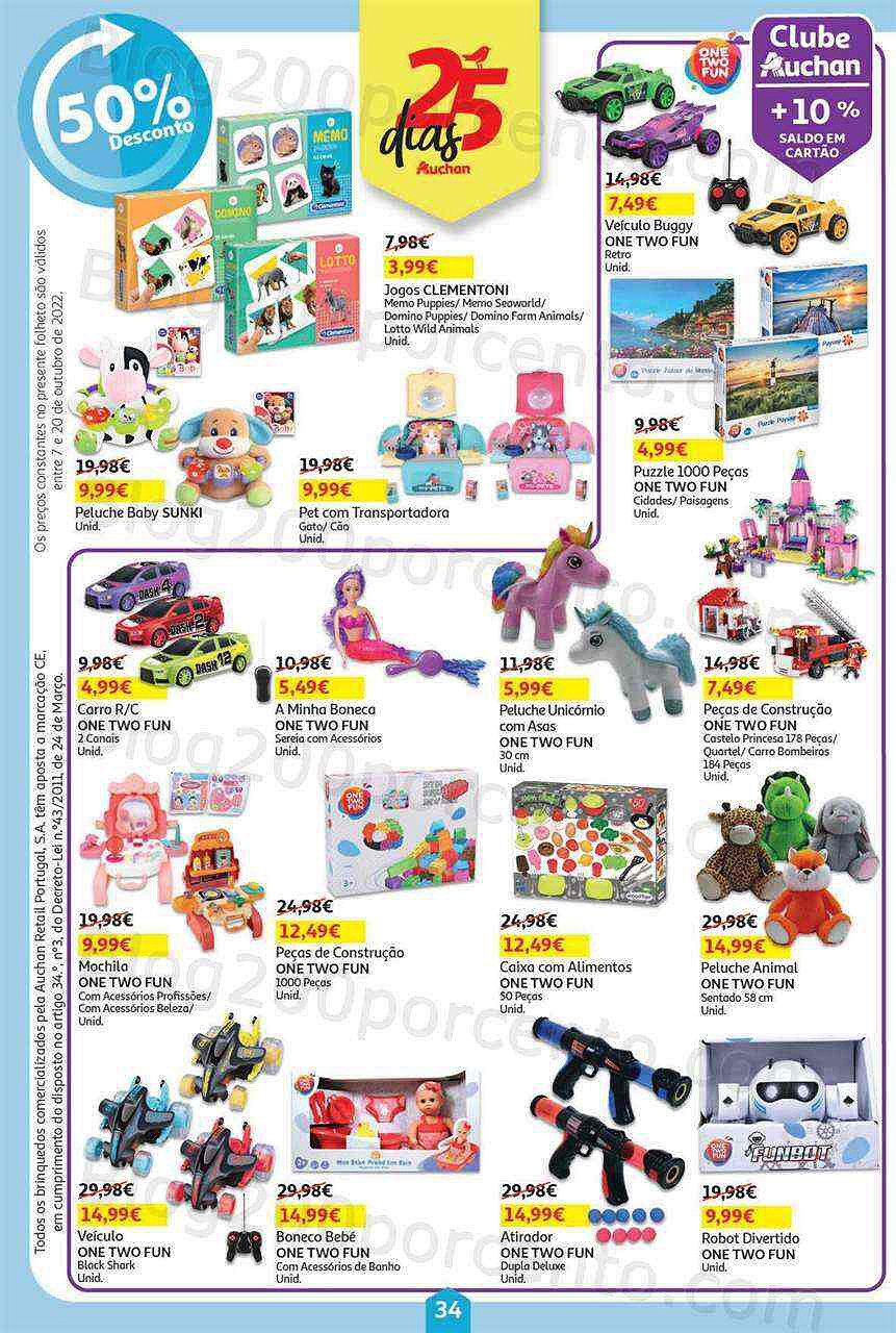 Antevisão Folheto AUCHAN Promoções de 7 a 20 outubro