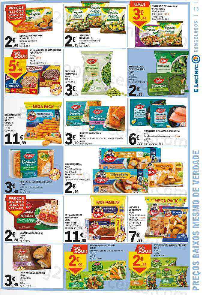 Antevisão Folheto E-LECLERC Promoções de 13 a 19 outubro
