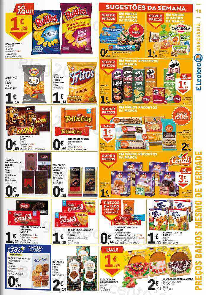 Antevisão Folheto E-LECLERC Promoções de 13 a 19 outubro