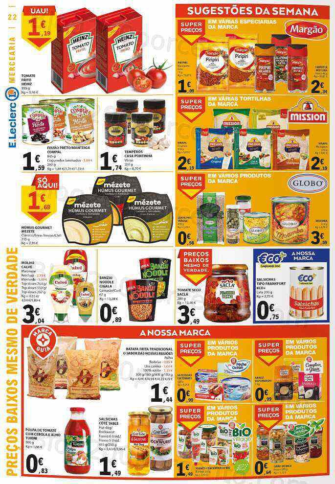 Antevisão Folheto E-LECLERC Promoções de 13 a 19 outubro