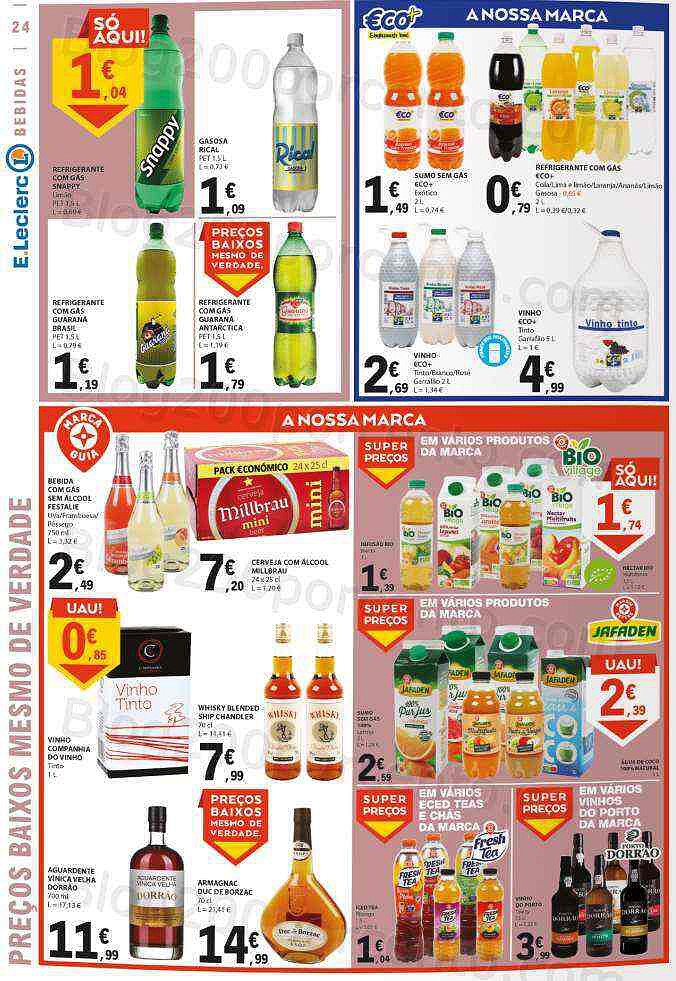 Antevisão Folheto E-LECLERC Promoções de 13 a 19 outubro