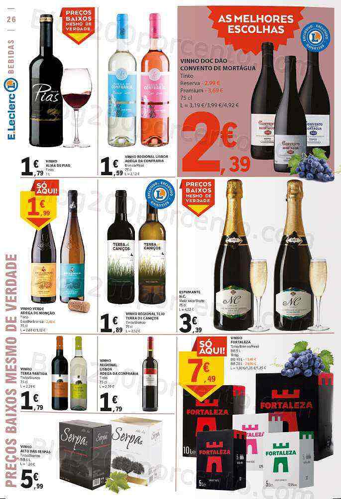 Antevisão Folheto E-LECLERC Promoções de 13 a 19 outubro