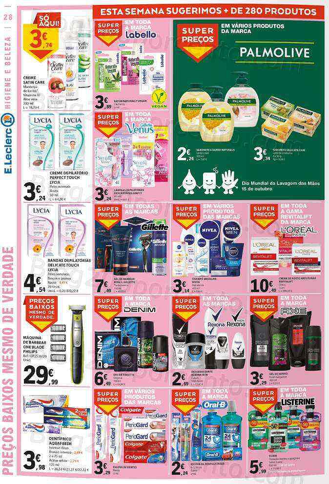 Antevisão Folheto E-LECLERC Promoções de 13 a 19 outubro