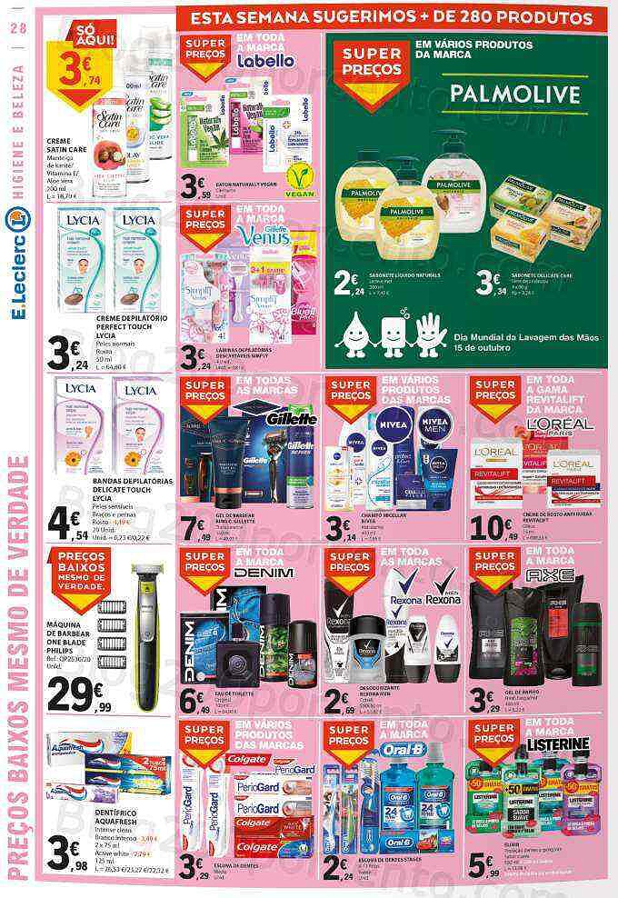Antevisão Folheto E-LECLERC Promoções de 13 a 19 outubro
